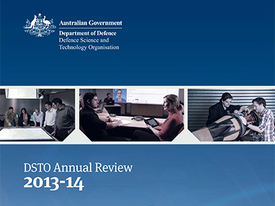 Cover of DSTO Annual Review 2013-14