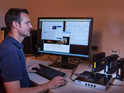 Defence scientist Mark Beaumont.