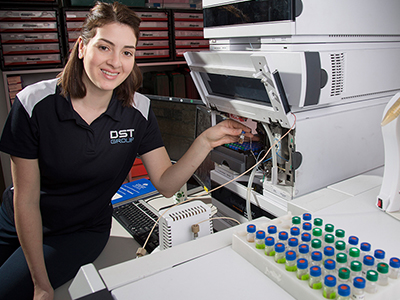 Defence Scientist Christina Bagas.