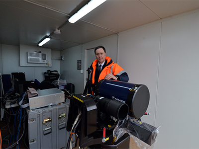 Dr Dennis Delic collaborated with BAE Systems to demonstrate his SPAD sensor’s ability to detect and track aerial targets. Dr Dennis Delic collaborated with BAE Systems to demonstrate his SPAD sensor’s ability to detect and track aerial targets.
