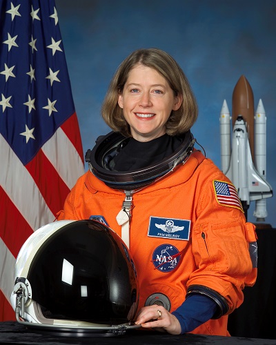 Former NASA space shuttle commander and astronaut Pam Melroy