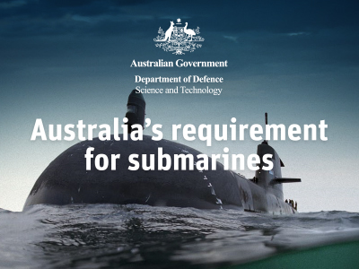 Australia's requirement for submarines