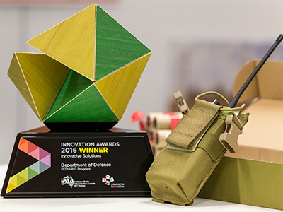 Award winning Redwing devices (Greengum and Greygum) were developed by DST. Award winning Redwing devices (Greengum and Greygum) were developed by DST.