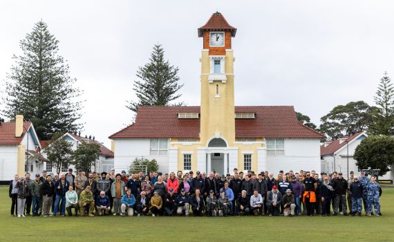 The Technical Cooperation Program AI Strategic Challenge 2023 at HMAS Creswell, Jervis Bay Territory.