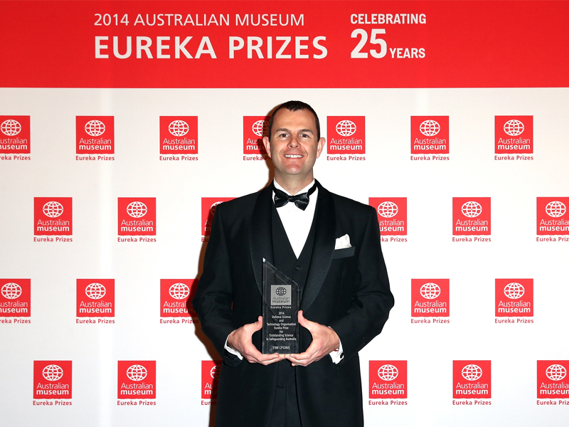 Award winner Mr Tim Lyons of Western Australia-based company One Atmosphere. Award winner Mr Tim Lyons of Western Australia-based company One Atmosphere.