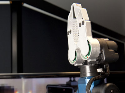 A picture of the haptically enabled arm developed by Deakin University. 