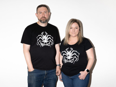 Co-founders of Canberra-based cyber security company InfoSect which grew its workforce from one and a part-timer to eight thanks to funding from the Next Generation Technologies Fund.