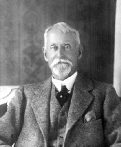 Cecil Napier Hake is regarded as Australia's first Defence scientist. A black and white photo of Cecil Napier Hake