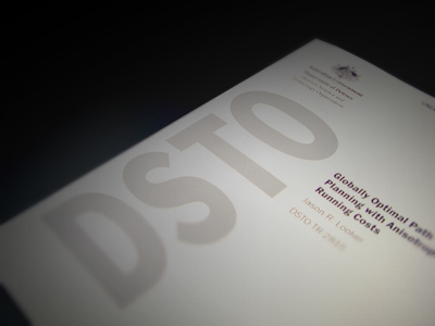 Our scientific output includes report literature The cover of a scientific report