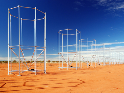 An image of over the horizon radar