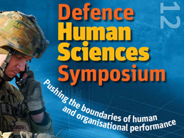 Defence Human Sciences Symposium 2012