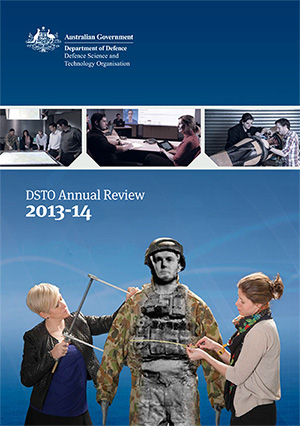 Cover of DSTO Annual Review 2013-14