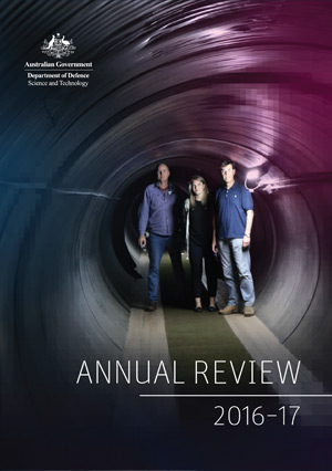 Cover of the DST Group Annual Review 2016-17