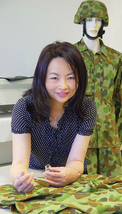 A photograph of Jie Ding