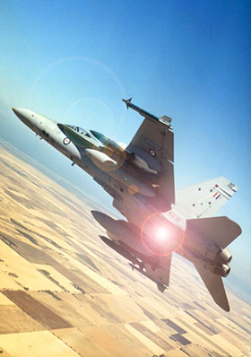 Infrared signature management for aircraft Infrared signature management for aircraft