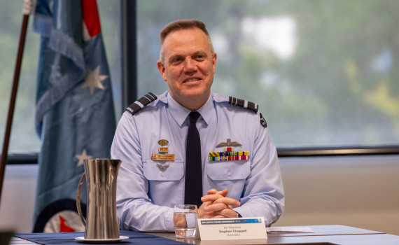 Chief of Air Force, Air Marshal Stephen Chappell DSC CSC OAM Chief of Air Force, Air Marshal Stephen Chappell DSC CSC OAM