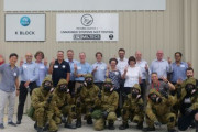 PROCESS Academy students and representatives from DSTG and PROCESS partner organisations at the EPE facilities in Brisbane.