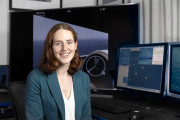 Defence scientist Cara Faulkner. Cara worked on operations research for the RAAF relating to the P-8A Poseidon maritime patrol aircraft.
