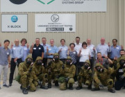 PROCESS Academy students and representatives from DSTG and PROCESS partner organisations at the EPE facilities in Brisbane.