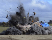 Defence subjected the Hawkei to live-fire underbelly blast testing during trials in 2011.