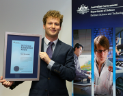 Huon received the DST Group Early Career Achievement award at a ceremony in Canberra in December 2015.