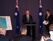 L-R: Deputy Prime Minister Warren Truss with Assistant Minister for Defence Darren Chester. L-R: Deputy Prime Minister Warren Truss with Assistant Minister for Defence Darren Chester.