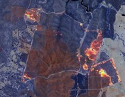 SWIR Imagery at 11.15am on 4 January 2014 (© Digital Globe – licensed to the Australian Department of Defence) SWIR Imagery