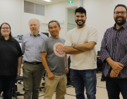 Group of scientists in a Sensor & Trials Facility 