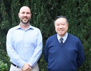 Tony Lau (R) with team member Peter Dawson (L). Tony Lau (R) with team member Peter Dawson (L).