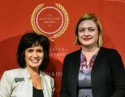 CDS Tanya Monro has won the South Australia Award for Excellence in Women's Leadership.