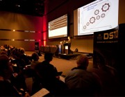 The Defence Innovation Forum was hosted by DSTO and the Defence Capability Development Group to encourage dialogue among industry, universities and research agencies on ways to improve the delivery of technology solutions to Defence. An image of the Defence Innovation Forum