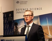 The Hon Christopher Pyne MP at the Next Generation Technologies Fund launch. The Hon Christopher Pyne MP