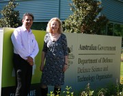 Anne-Marie with Dr Len Sciacca, a former member of the ARC College of Experts. 