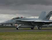 One of the crowd pleasing aircraft displays at the Australian International Airshow at Avalon in Victoria is the RAAF F/A-18F Super Hornet. One of the crowd pleasing aircraft displays at the Australian International Airshow at Avalon in Victoria is the RAAF F/A-18F Super Hornet.