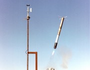 A photograph of a Nulka launch