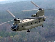 A CH-47F helicopter A CH-47F helicopter