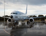 Picture of a Poseidon P-8A aircraft on a runway, an integral maritime patrol aircraft