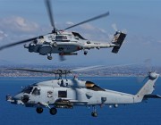 Two MH-60R helicopters. Two MH-60R helicopters.