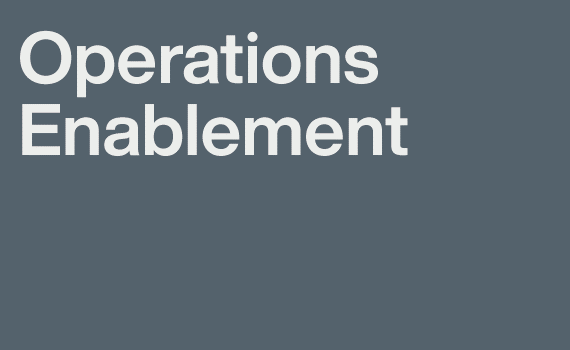 Operations Enablement