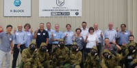 PROCESS Academy students and representatives from DSTG and PROCESS partner organisations at the EPE facilities in Brisbane.