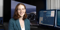 Defence scientist Cara Faulkner. Cara worked on operations research for the RAAF relating to the P-8A Poseidon maritime patrol aircraft.