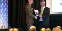 Chief of Army, Lieutenant General Angus Campbell and Chief Defence Scientist, Dr Alex Zelinsky launch the new strategy during Future Land Force Conference 2016.