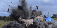 Defence subjected the Hawkei to live-fire underbelly blast testing during trials in 2011.