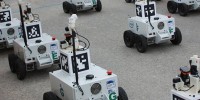 A photo of autonomous vehicles