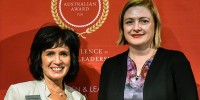 CDS Tanya Monro has won the South Australia Award for Excellence in Women's Leadership.