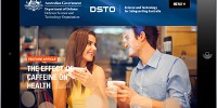 A screenshot of the DSTO App 