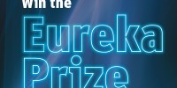 'Win the Eureka Prize' text
