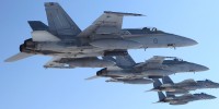F/A-18 Hornet fighter jets