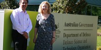 Anne-Marie with Dr Len Sciacca, a former member of the ARC College of Experts. 