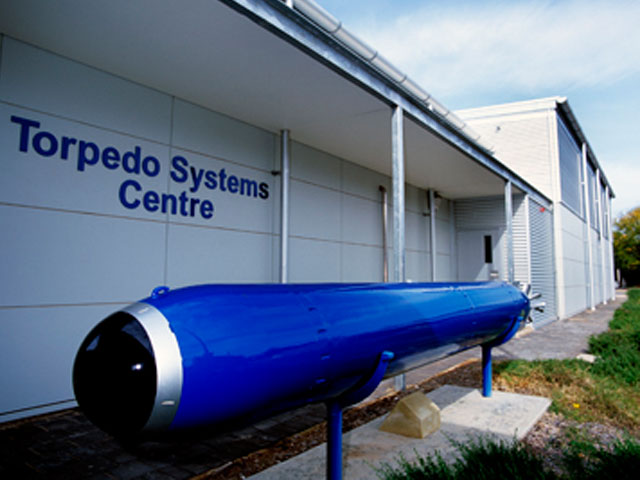 DST Group's Torpedo Systems Centre. An exterior shot of DST Group's Torpedo Systems Centre.